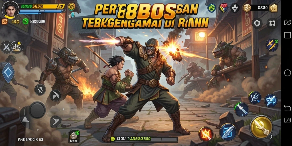 Gameplay seru dalam pertarungan 88BOS dengan grafis menakjubkan.