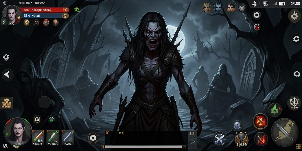 Gameplay menegangkan di 8ZK dengan suasana Horror yang mendalam.