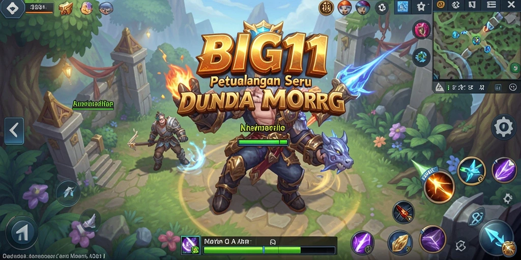 Tangkapan layar gameplay BIG11 dengan aksi seru dalam MMORPG.