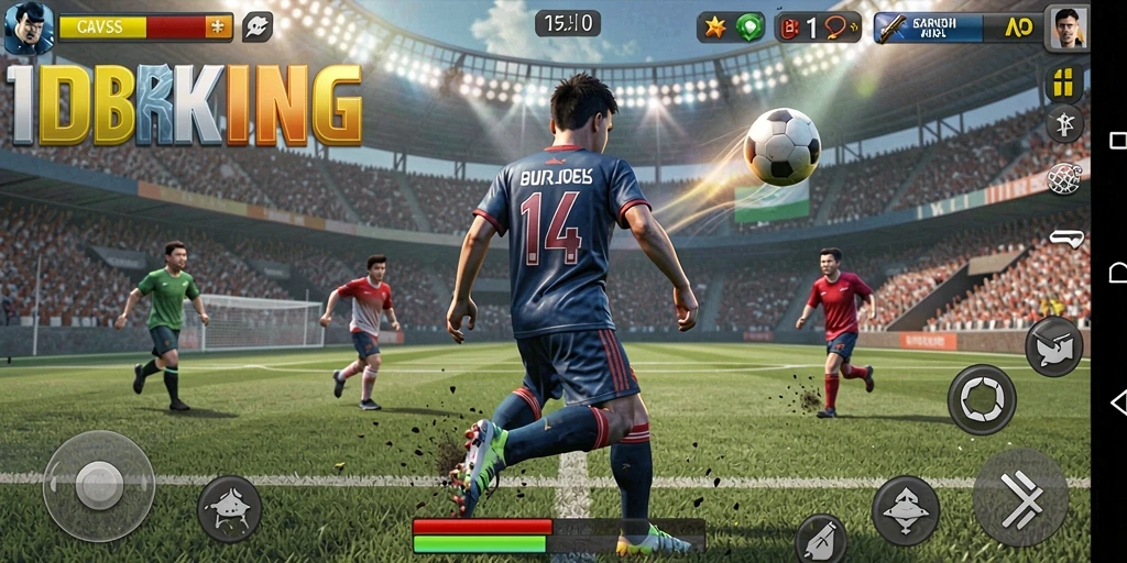 Gameplay seru dengan atmosfer olahraga yang menegangkan.