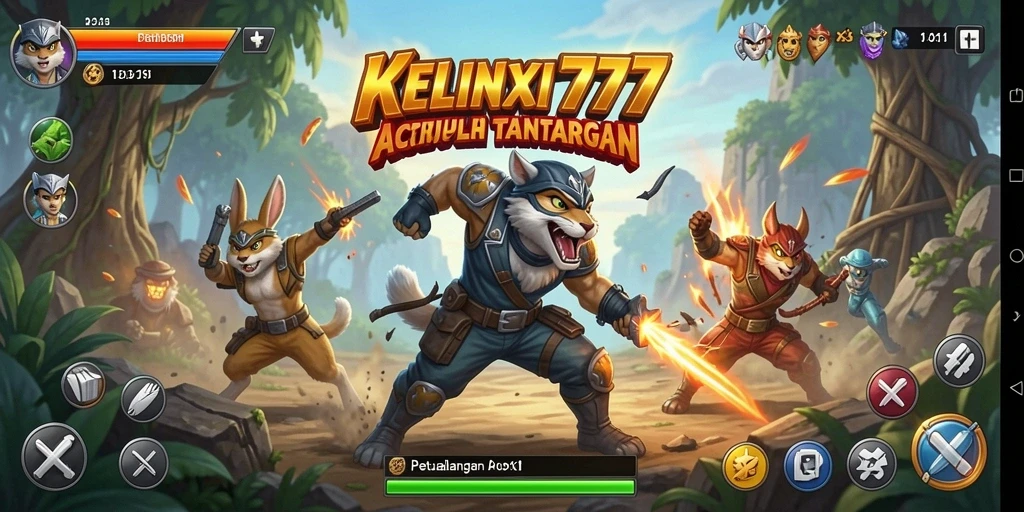 Tampilan gameplay KELINCI777 yang menegangkan dalam aksi.