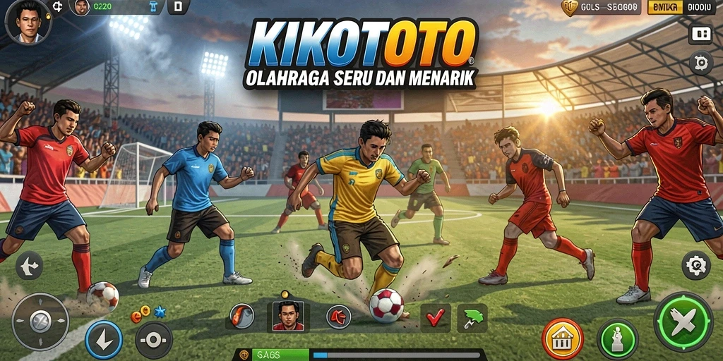 Tampilan gameplay seru dan kompetitif dari KIKOTOTO.