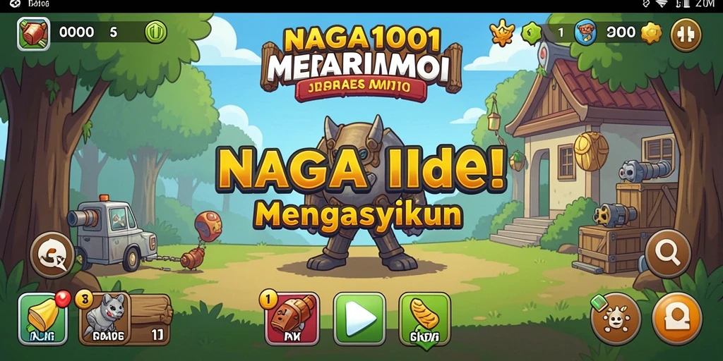 Tampilan gameplay NAGA1001 yang seru dan menarik
