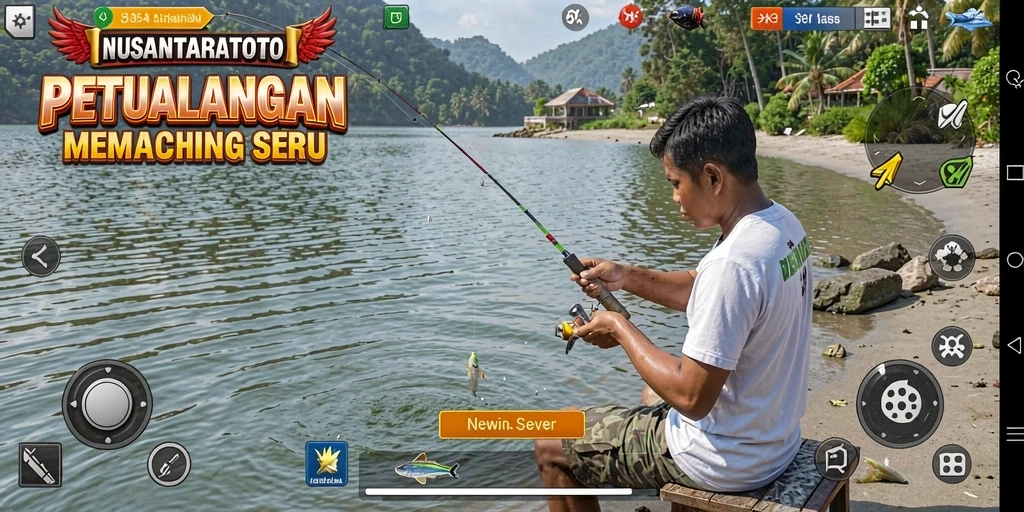 Tangkapan ikan besar di NUSANTARATOTO yang menantang dan seru.